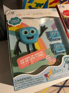 Glo Pals Blair Character water-activated light-up sensory bath toy